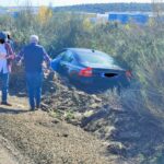 Accidente a la altura del polígono de Astorga